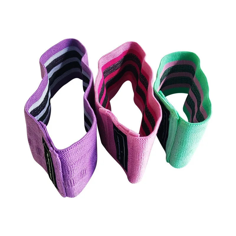 Elastic squat resistance belt