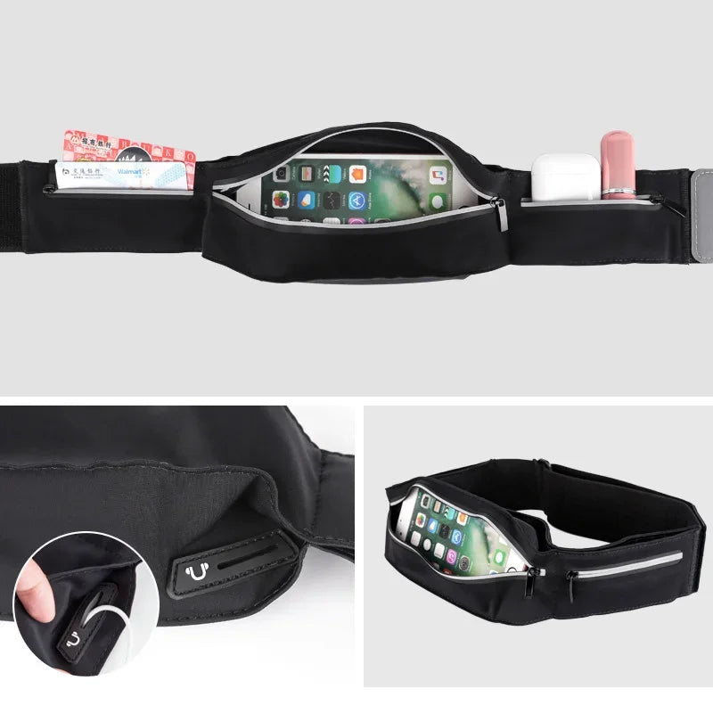 CWIKLES Running Belt Waist Bag for Mobile Cell Phone Pouch