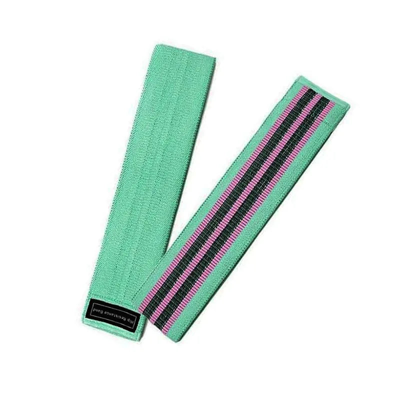 Elastic squat resistance belt