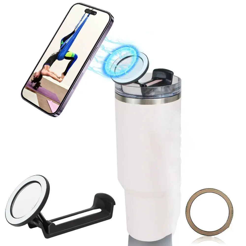 Magnetic Ring Water Cup Phone Holder