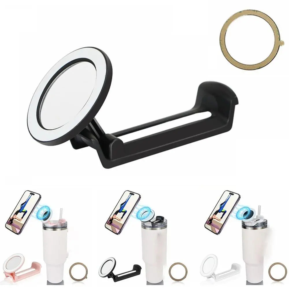 Magnetic Ring Water Cup Phone Holder