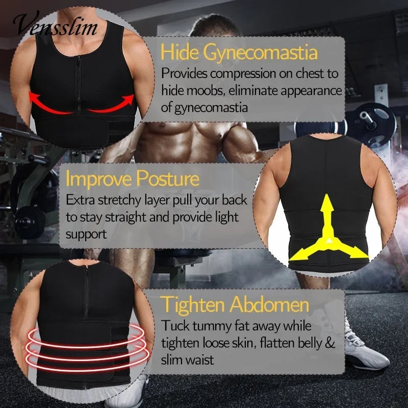Vensslim Men Body Shaper
