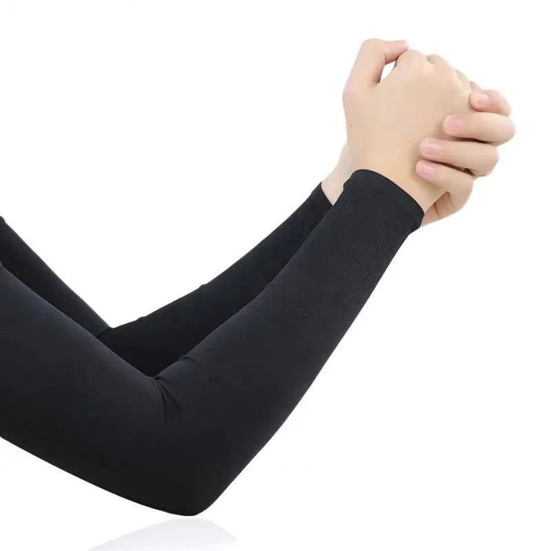 Summer Long Ice Silk Arm Sleeves